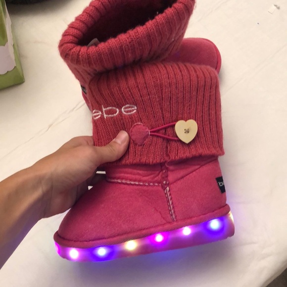 light up bebe boots